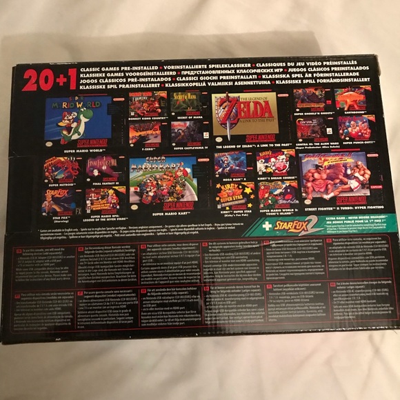NIB Super Nintendo Mini Classic (SNES) EU Version - Picture 2 of 5